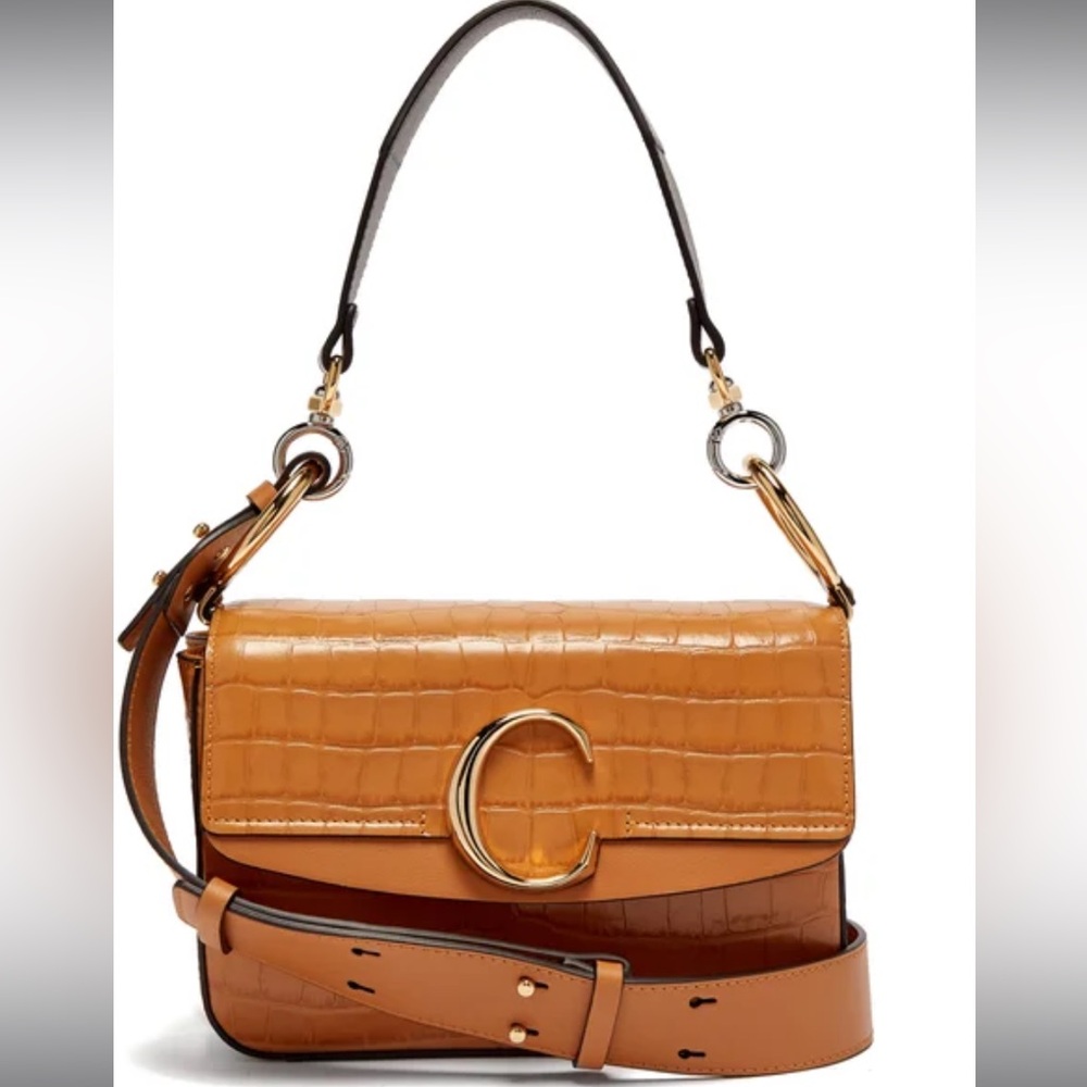 Chloe C Tan Handbag - NWT